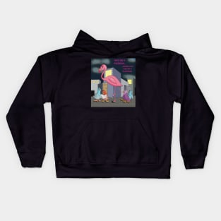 Be a Flamingo Kids Hoodie